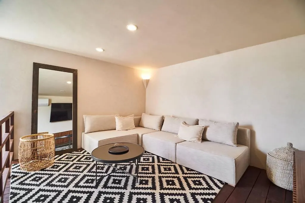 Апартаменты Tribu 306 Boho Design Gem In The Heart Of Tulum W/ Rooftop Мексика