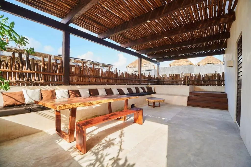 Апартаменты Tribu 306 Boho Design Gem In The Heart Of Tulum W/ Rooftop Мексика