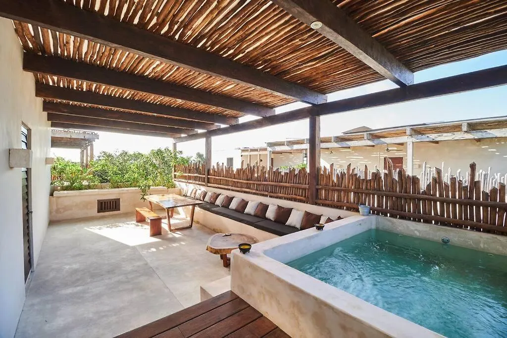 Tribu 306 Boho Design Gem In The Heart Of Tulum W/ Rooftop